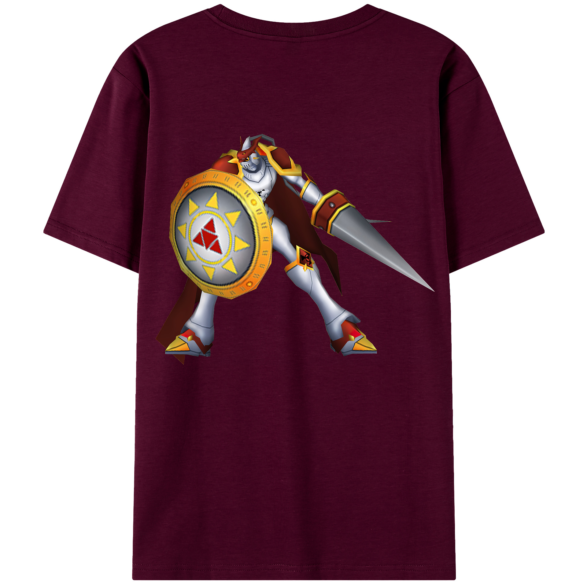 （画像用） Digimon デジタルモンスター/デジモン レディース半袖Tシャツ(バックプリント)